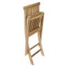 Ensemble 2 chaises jardin Java bois Teck