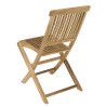 Ensemble 2 chaises jardin Java bois Teck