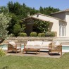 Victoire Acacia Wood Garden Furniture Set for 5 People - Outdoor Lounge Set
