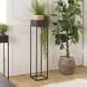 DALY Square Stool/Plant Stand GM Black - Metal Base