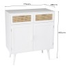 SMANDY White Sideboard with 2 Doors and 2 Drawers | Home Decor