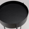 DALY - Sellette ronde / porte plantes GM noire