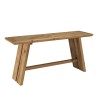 Console en bois recyclé SANDY - 160x45cm