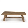 Table basse rectangulaire en bois Pin recyclé SANDY