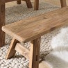 Banc en bois recyclé SANDY - Décoration montagne ou campagne