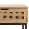 Console MARCEAU 2 tiroirs cannage naturel