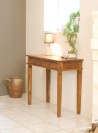 API Brown Teak Desk with 2 Drawers - Solid Teak Desk
