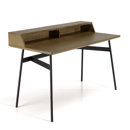 Bureau ALMA - Marron Foncé 2 Niches