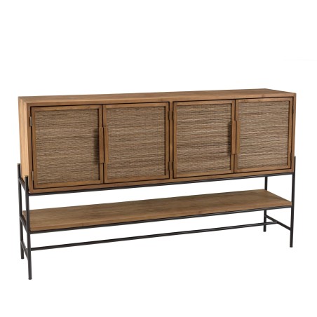 Buffet SIXTINE en bois de teck recyclé