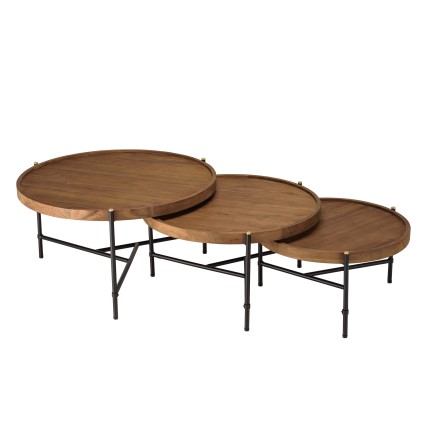 Set de 3 tables basses SIXTINE