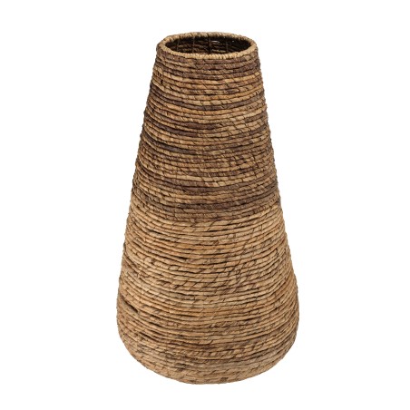 Cache pot SIXTINE - Grand modèle en abaca naturel