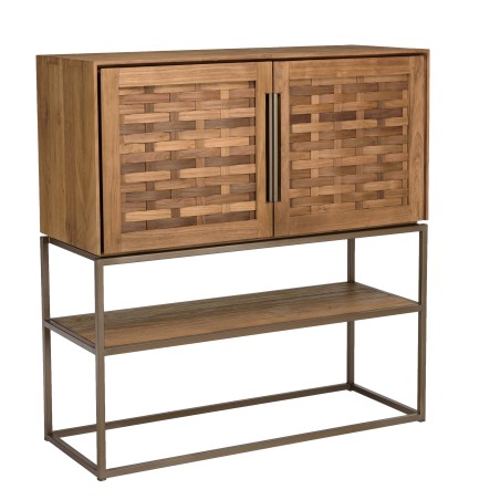 Buffet en bois de teck recyclé SIXTINE