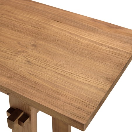 SIXTINE Console Table 140x40cm - Recycled Teak Wood