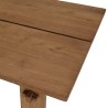 SIXTINE Rectangular Coffee Table 140x70cm - Recycled Teak Wood