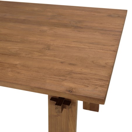 SIXTINE - Rectangular Dining Table 220x90cm in Recycled Teak Wood
