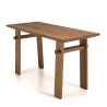 Bureau SIXTINE en bois de teck recyclé 140x60cm