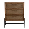 Sixtine 3-Drawer Chest in Recycled Teak Wood