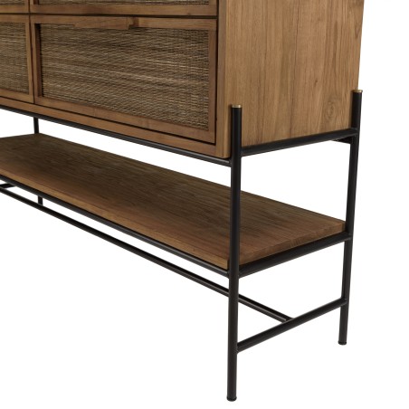 SIXTINE - 4-drawer Sideboard with 1 Shelf