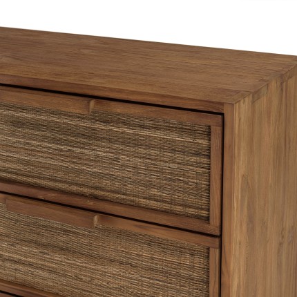Commode SIXTINE en bois de teck recyclé