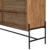 Commode SIXTINE en bois de teck recyclé