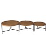 Set de 3 tables basses SIXTINE