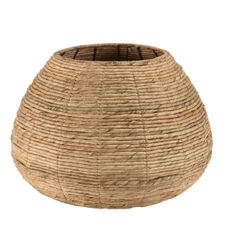 Cache pot SIXTINE en abaca naturel - Petit modèle