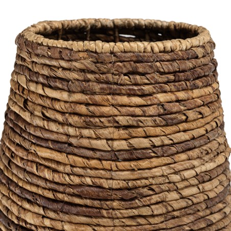 SIXTINE - Large Plant Pot in Natural Abaca Weave