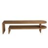 SIXTINE Modular TV Stand 160x40cm - Natural Recycled Teak Wood