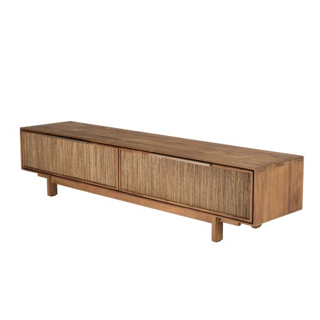 Meuble TV SIXTINE en bois teck recyclé