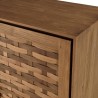SIXTINE - Recycled Teak Wood Sideboard with 2 Doors
