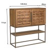 SIXTINE Recycled Teak Wood Sideboard - Elegant Storage Solution