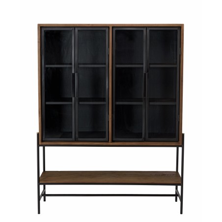 SIXTINE - Glass Door Sideboard with 6 Shelves