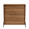 Commode SIXTINE en bois de teck recyclé