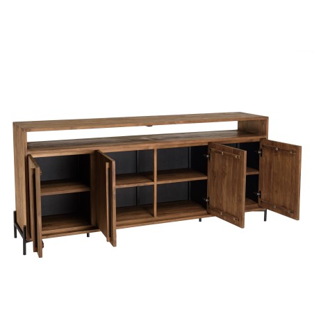 Buffet SIXTINE en bois de teck recyclé