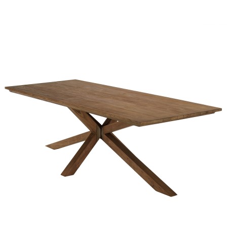 SIXTINE Rectangular Dining Table 240x100cm | Recycled Teak Wood