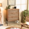 Commode SIXTINE en bois de teck recyclé