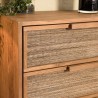 Sixtine 3-Drawer Chest in Recycled Teak Wood