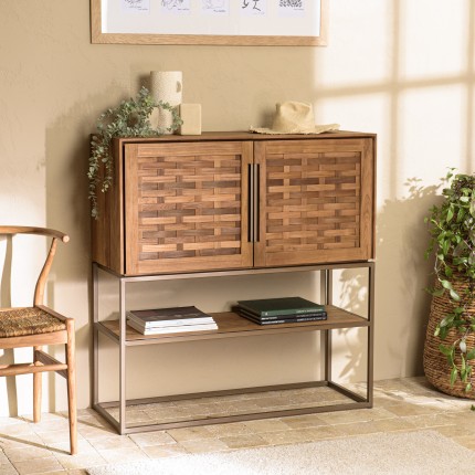 Buffet en bois de teck recyclé SIXTINE