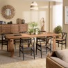 SIXTINE - Rectangular Dining Table 220x90cm in Recycled Teak Wood