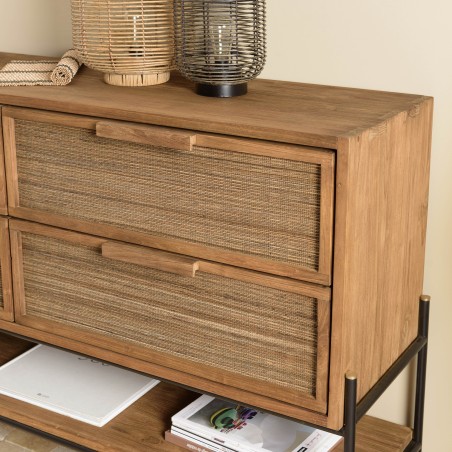 Buffet SIXTINE - Bois de teck recyclé