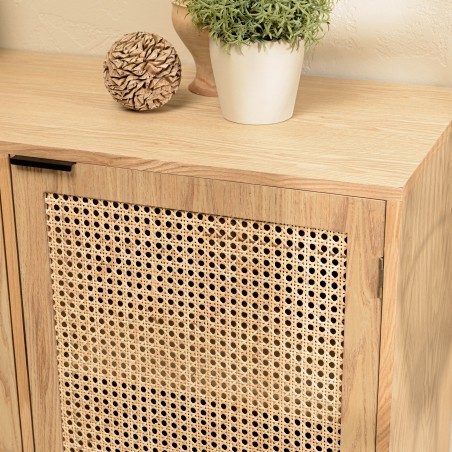 Buffet MARCEAU - 3 portes cannage naturel