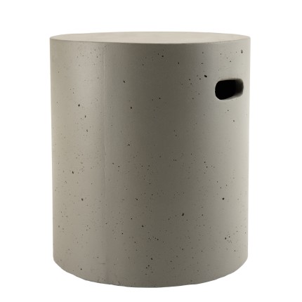 HECTOR Round Concrete Garden Side Table 40x40 cm - Winter Protection Tips