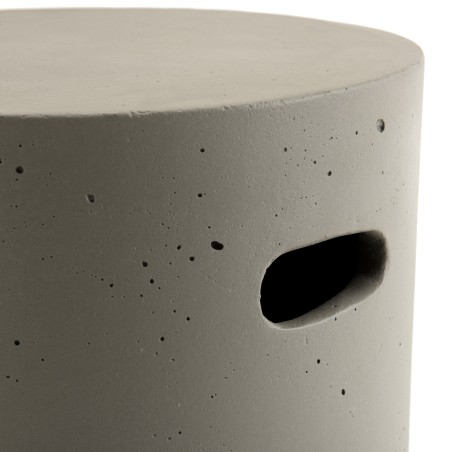 HECTOR Round Concrete Garden Side Table 40x40 cm - Winter Protection Tips