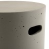HECTOR Round Concrete Garden Side Table 40x40 cm - Winter Protection Tips