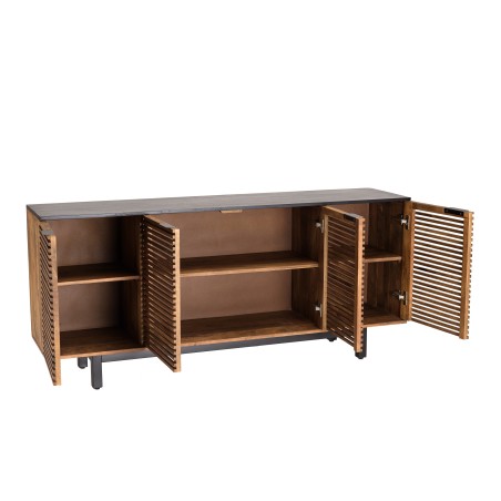 Buffet ALIX en bois de manguier 4 portes