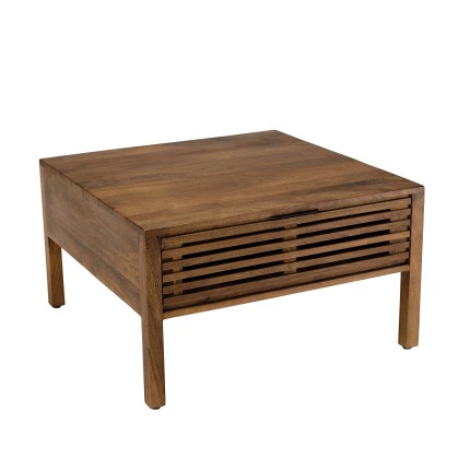 Table basse ALIX en bois de manguier