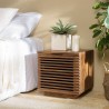 Chevet ALIX en bois de manguier 1 porte