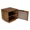 Chevet ALIX en bois de manguier 1 porte