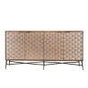 ALIX - Buffet en bois de manguier 4 portes