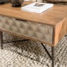 Table basse ALIX en bois de manguier - Design unique